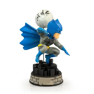 Exclusive Design Superhero Flying Man Cool Personalized Statue Sculpture Posed Features Bobble Head Interior Decorative Ornament
