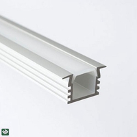 Profilé en aluminium sur mesure pour boîtier de dissipateur thermique de boîte lumineuse LED, extrusion linéaire anodisée 6063