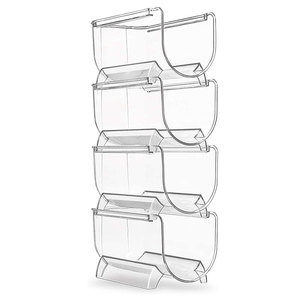 <strong>Tabletop</strong> wine <strong>Storage</strong> for Restaurant Kitchen Bar wine Cabinets 3-Bottle Clear Acrylic Wine Rack - Product Image 6