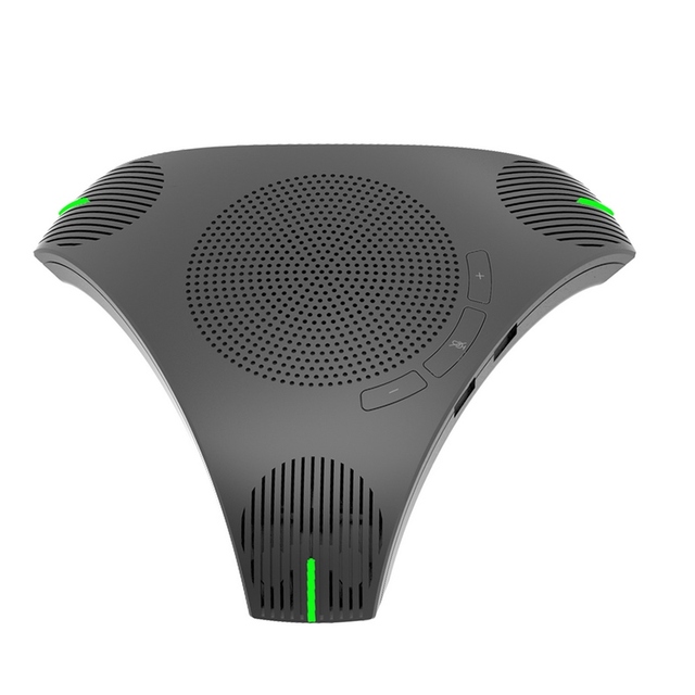 Portable USB Speakerphone for Conferencing Desktop Computer Conference Omnidirectional Condenser Call Speaker