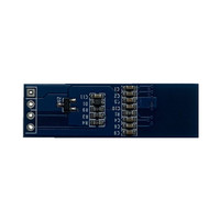 وحدة عرض DETONE OLED E-Paper مقاس 0.91 بوصة مع شريحة تحكم SSD1306، دقة 128×32، واجهة I2C/IIC رباعية الأطراف، لون أزرق/أبيض