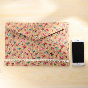 Neue Vintage Punkte Blume Spitze Serie A4 Dokumente Datei Tasche Datei Ordner Briefpapier Ablage Produktion Bleistift Aufbewahrung tasche - Product Image 4