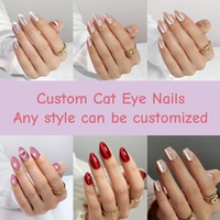 Fournisseur d'ongles à presser Beauté Marque Privée Personnalisée Ongles en Gel Souple Français Vente en Gros OEM ODM Ongles Artificiels Biodégradables Recyclables en ABS