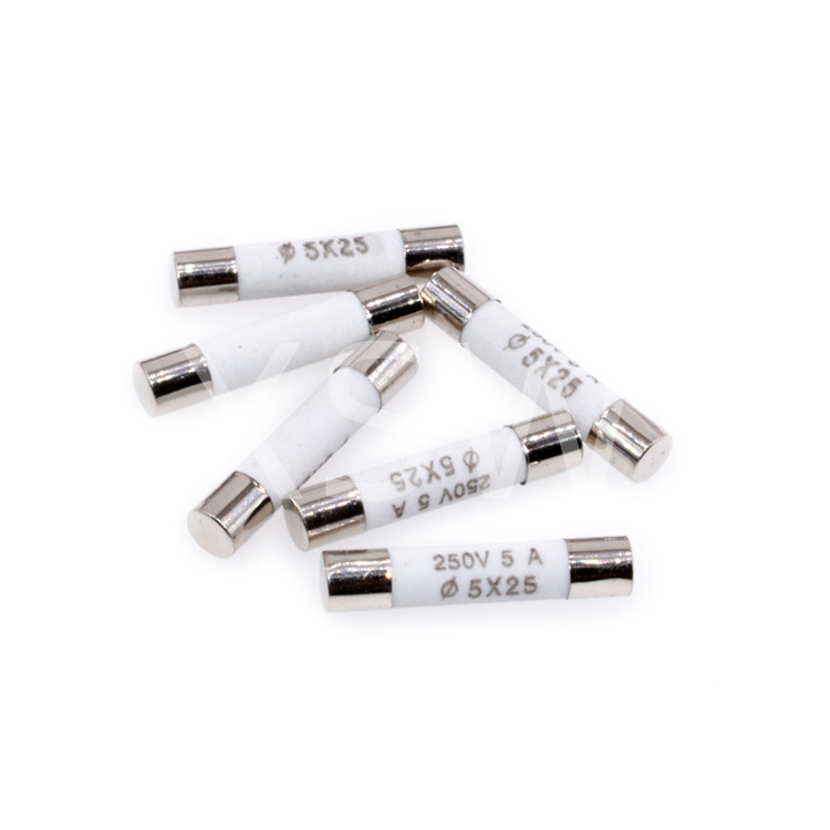 Керамическая трубка Предохранителя 5*25 мм 0.5A/1A/2A/3A/4A6A10A20A 250V RO55 предохранитель