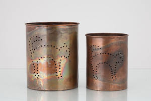 Portavelas Decorativo Grande de Hierro Forjado, Estilo Rústico, para Mesa, Hecho a Mano, Ecológico, para Navidad y Bodas - Product Image 2