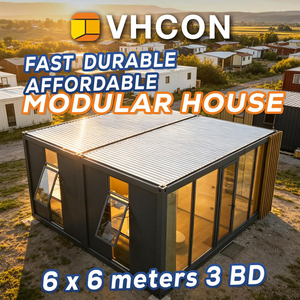 Casa Contenedor de Montaña de Ensamblaje Rápido, Tipo <span class=keywords><strong>Chalet</strong></span> para Esquí, 3 Dormitorios, 1 Sala de Estar, Techo Resistente a la Nieve, Triple Acristalamiento - Product Image 6