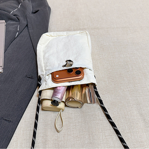 Sac bandoulière unisexe léger et multifonctionnel, pochette pour usage quotidien, porte-téléphone, mini sac à cordon - Product Image 2