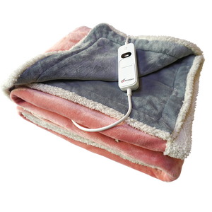 220V 180*130cm 3 Ajustes de calor Calentador de cama Manta eléctrica de calentamiento rápido <span class=keywords><strong>con</strong></span> temporizador - Product Image 2