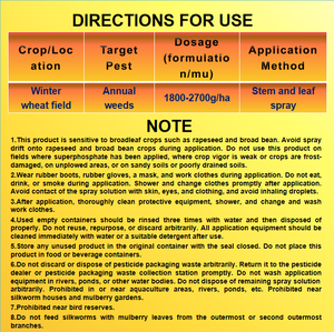 Isoproturon 50% SC Selective Systemic <strong>Herbicide</strong> <strong>for</strong> Wheat Barley Annual Grass <strong>Weeds</strong> Control Custom Packing Available - Product Image 4
