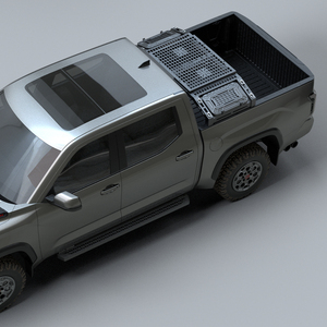 Porte-roue de secours pour camionnette en aluminium/acier au carbone - Installation sans perçage pour Ford Ranger/<span class=keywords><strong>Raptor</strong></span>/Jeep Wrangler - Product Image 4