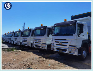 6x4 16 20 metri cubi 10 ruote autocarro con cassone ribaltabile minerario per la vendita usato e nuovo motore Diesel autocarri con cassone ribaltabile utilizzati - Product Image 6