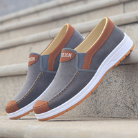 Chaussures en tissu légères et antidérapantes pour hommes, style décontracté, portables, pour la marche quotidienne, mocassins et baskets pour hommes, tendance mode