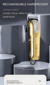 GL69650 Kit de Coiffeur Professionnel pour Homme, Tondeuse Cheveux Rechargeable USB en Acier Inoxydable, Contrôlée par <span class=keywords><strong>Application</strong></span> (Anglais), Utilisation à Domicile - Product Image 4