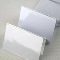 UHF blanc vierge PVC carte d'identité imprimante imprimable longue portée de lecture carte RFID