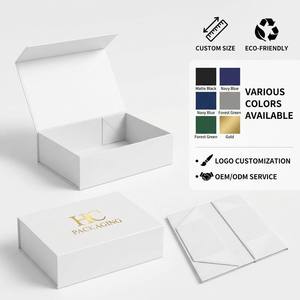 <b>Large</b> Capacity Luxury Magnetic Rigid Packaging <b>Box</b> for Pants Jackets Clothing Recycled Materials Professional Branding Custom - Product Image 6