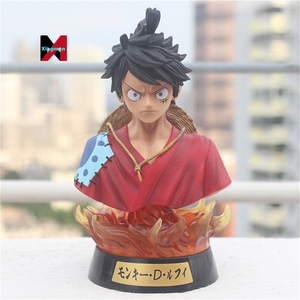Figuras De Zoro Luffy <span class=keywords><strong>Sanji</strong></span> <span class=keywords><strong>figura</strong></span> De medio cuerpo escala 1/8 con luz De Control remoto brillará figuras De Anime de una pieza - Product Image 4