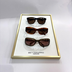 Phụ kiện kính mắt nhôm Khay phẳng cao cấp đồ trang sức Kính mát hiển thị khay quang khung triển lãm Hội Đồng Quản Trị - Product Image 6