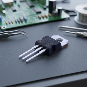 Regulador de Voltaje Lineal LM317T TO-220 de 3 Pines, Ajustable de 1.2V a 37V 1.5A, Circuito Integrado de Gestión de Energía - Product Image 2