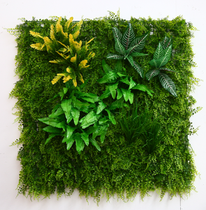 Piante Artificiali da Parete 100cmx100cm, Foglie Piccole Personalizzate, Decorazione Verde per Esterni, Vendita all'Ingrosso - Product Image 2