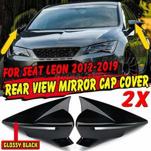 2 Piezas de Cubiertas para Espejos Retrovisores Laterales para SEAT Leon Mk3 5F 2012-2019 Ibiza MK5 Arona KJ7 - Product Image 1