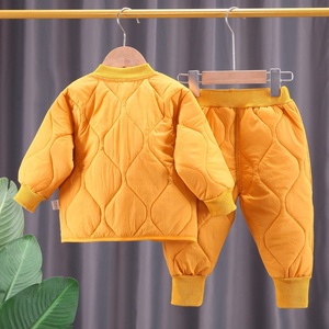 Nouvelle collection hiver automne vêtements pour bébés garçons, manches longues, pantalons Parkas en coton, costume de Ski chaud, vêtements pour enfants, survêtements pour tout-petits 2 pièces/ensemble - Product Image 4