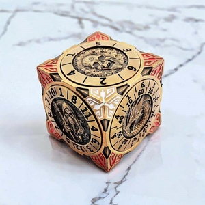 Dnd Spinner <span class=keywords><strong>Dice</strong></span> 7 Trong 1 Độc Đáo Kim Loại Xúc Xắc Thiết Lập Với 3D Cứu Trợ Cho <span class=keywords><strong>Dungeons</strong></span> & <span class=keywords><strong>Dragons</strong></span> Món Quà Mát Mẻ Đa Diện Vai Trò Chơi <span class=keywords><strong>Dice</strong></span> - Product Image 6