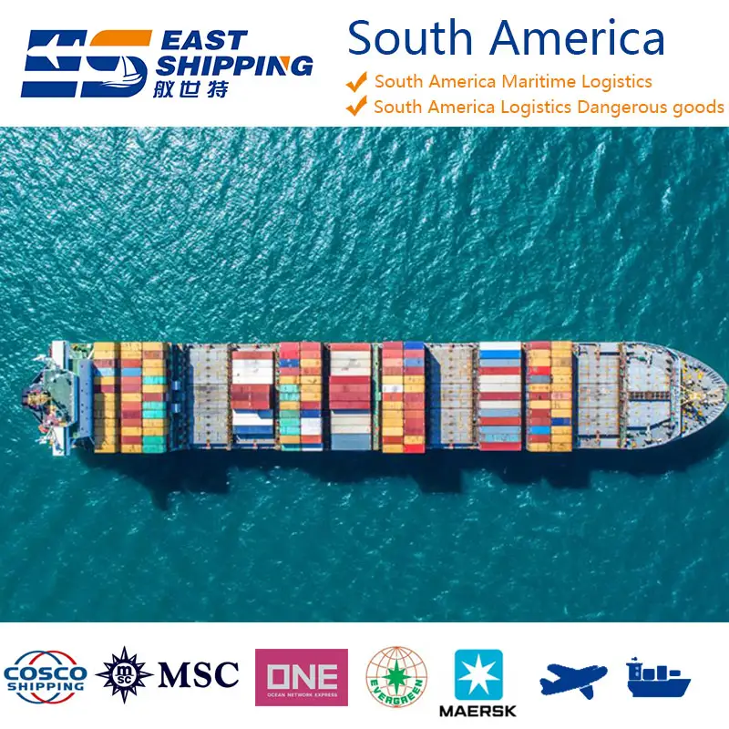 中国深セン南米物流危険物海上輸送液体、粉末、電池、化学製品南米へ