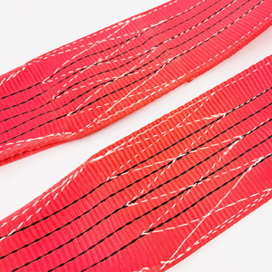 5 टन 3 मीटर 100% पॉलिएस्टर उच्च तन्यता फ्लैट वेबबिंग स्लिंग-वैश्विक विश्वसनीय कंटेनर क्रेन रिगिंग बेल्ट - Product Image 5