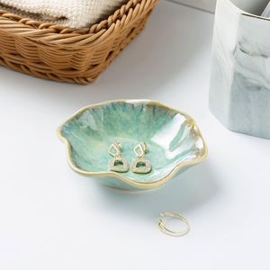 Multifunction <b>Ceramic</b> Trinket Tray Jewelry Display, Key Bowl, <b>Ring</b> Plate Gifts for Friends Sisters Daughter Mother - Product Image 3