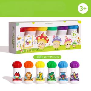 Juego de bolígrafos de acuarela <span class=keywords><strong>para</strong></span> niños de 6 colores, regalo lavable <span class=keywords><strong>para</strong></span> niños de jardín de infantes y Tutoriales de pintura de dibujos animados <span class=keywords><strong>para</strong></span> niños - Product Image 5