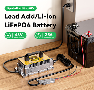 ขายส่งจากโรงงาน แบตเตอรี่ลิเธียมไอออน 54.6V25A 58.4V25 สำหรับ 13S 29.4V 42V 67.2V 84V รถกอล์ฟ รุ่น QA1250A - Product Image 5