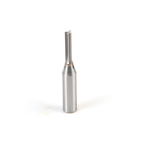 Fraise droite TCT à 2 dents AlTiN, disponible OEM/ODM, certifiée TUV, 55HRC, pour routeur CNC spécialisé bois, coupe propre du contreplaqué