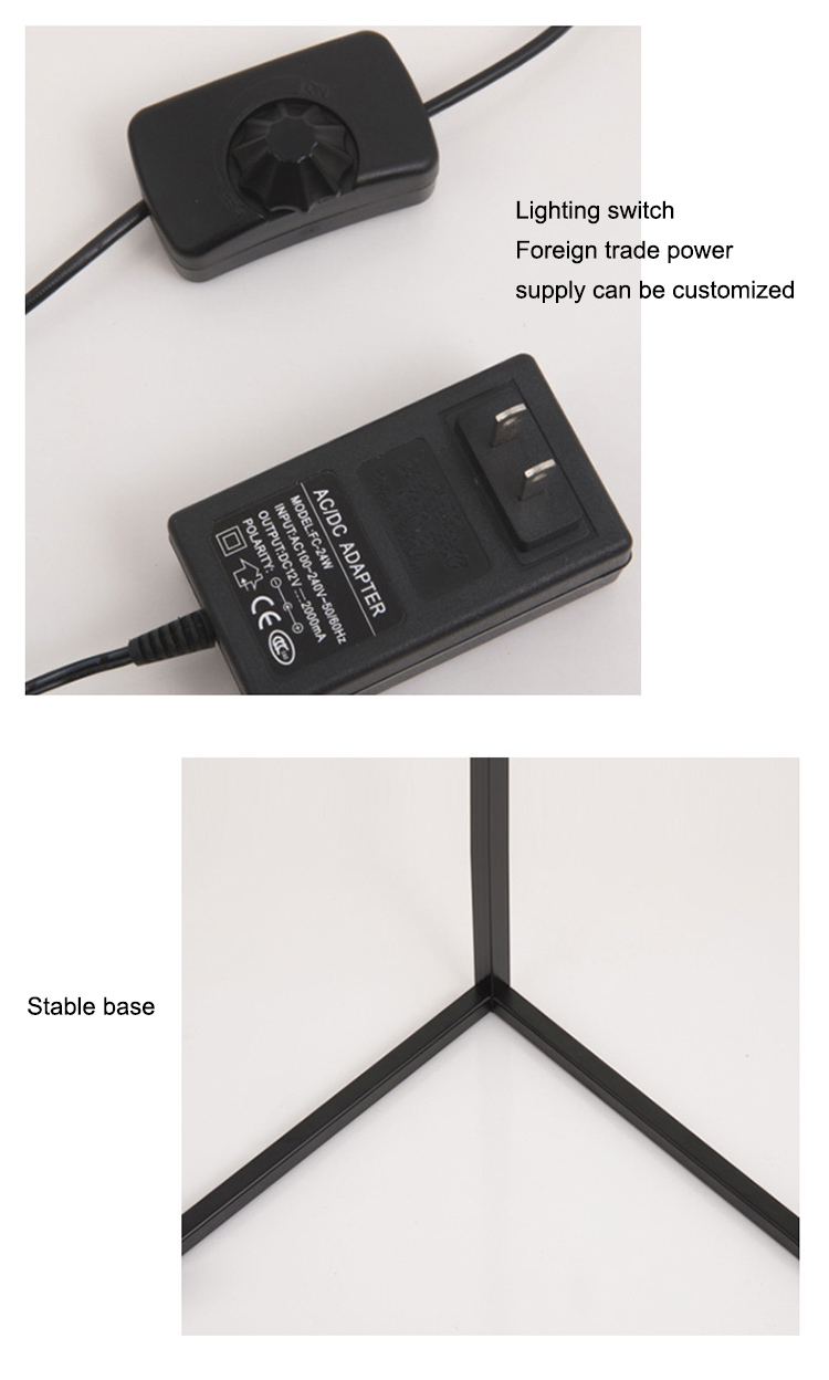 Space Saving Design Corner Floor Lamp Nordic Modern Minimalist Adjustable Vertical Simple Rgb Led Floor Lamp