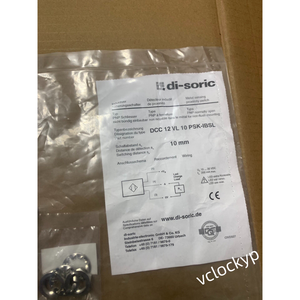 Di-soric Proximity Sensor DCC 12 VHD 2 PS-B3-78-7 Proximity <b>Switch</b> 207460 <b>Used</b> - Product Image 1