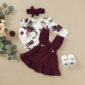 Conjuntos de Ropa de Bebé de Terciopelo y Algodón de 3 Piezas para Primavera, al por Mayor, para Bebés y Niños Pequeños, Unisex, Ecológicos y Transpirables - Product Image 1