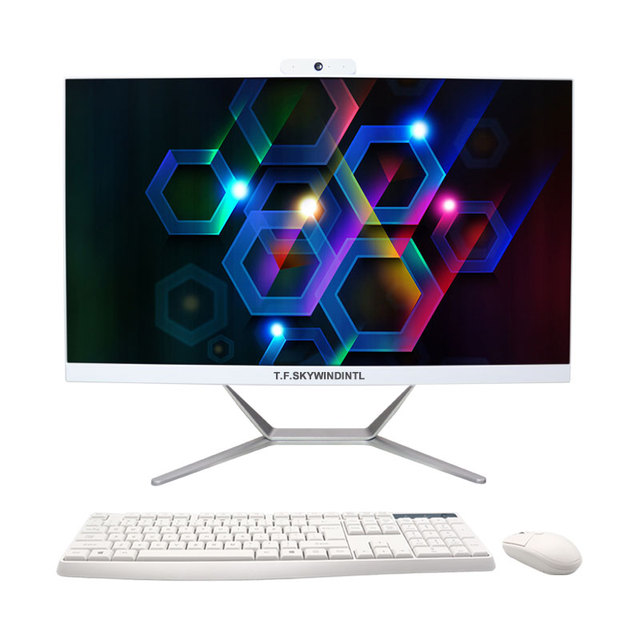 High Quality Core I3 I5 I7 All in One Pc Curved Screen Gaming Computer Desktop 21 24 27 32 Inch Computer for Gaming