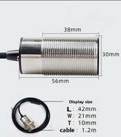 Haute précision 1M-20M mesure de Distance Laser infrarouge capteur photoélectrique à affichage numérique NPN + RS485