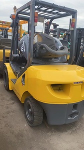 Chariot élévateur diesel Komatsu d'occasion 3 tonnes Japon FD25 FD30 robuste avec mât à trois sections et fourches de 1000 mm – Prix bas - Product Image 6