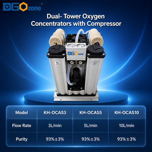 Concentrateur <span class=keywords><strong>d</strong></span>'oxygène <span class=keywords><strong>à</strong></span> double tour avec compresseur, système de dissipation thermique intégré, adapté <span class=keywords><strong>à</strong></span> une utilisation continue et prolongée - Product Image 6