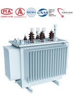 Transformateur immergé dans l'huile entièrement scellé de S13-M 10kV 27% perte à vide inférieure pour les sous-stations de centrales électriques industrielles