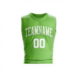 Ensemble de maillots de basket-ball verts avec nom de l'équipe imprimé sur le devant, logo, manches courtes, uniformes respirants pour adultes, unisexe, toutes saisons - Product Image 6