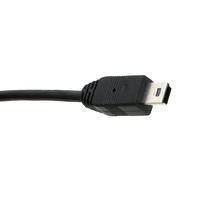 Kabel USB Mini sisi ganda, kecepatan tinggi ke kabel micro-usb pengisian daya ganda untuk penggunaan kamera dan komputer