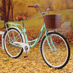 <span class=keywords><strong>Bicicleta</strong></span> <span class=keywords><strong>de</strong></span> Paseo Ligera con Cuadro <span class=keywords><strong>de</strong></span> Acero al Carbono Marca Feige <span class=keywords><strong>para</strong></span> Adultos, Hombres, Mujeres, Estudiantes <span class=keywords><strong>de</strong></span> Primaria y Secundaria, y Oficinistas - Product Image 2