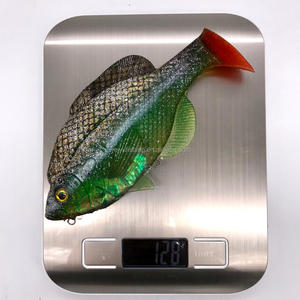 Leurre souple artificiel OEM Weiyu Panfish Lead Swimbait 15cm en PVC avec hameçon 4/0 pour maquereau, bar, brochet ou poisson-chat, gros leurres de pêche 136g - Product Image 5