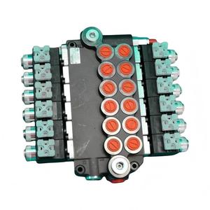 Distributeur de vannes directionnelles hydrauliques à commande solénoïde Huamao 6Z80-AAAAAA-ES3-12/24VDC-G 15kg - Product Image 1