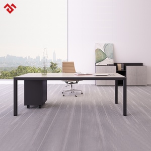 Modern Manager <b>Desk</b> Furniture Dubai Office Wooden <b>Desk</b> - Product Image 3