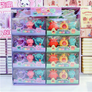 Borrador <span class=keywords><strong>de</strong></span> Goma 3D con Forma <span class=keywords><strong>de</strong></span> Panda Monstruo, Temática <span class=keywords><strong>de</strong></span> Comida, Creativo, para Estudiantes, Regalos <span class=keywords><strong>de</strong></span> Papelería con Múltiples Temas Lindos - Product Image 5