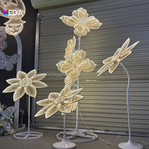 LEDA LED Floral <b>Light</b> Display Artistic Decorative Standing <b>Flower</b> Lamp for Wedding Birthday Events Party Decoration - Product Image 6