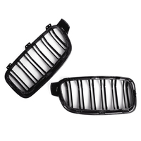Calandre avant double ligne en fibre de carbone pour BMW F30 F35 2012-2016 – Remplacement de la calandre de voiture