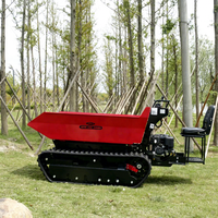Mini-dumper sur chenilles entièrement hydraulique ANT BY1000M – Mini-dumper utilitaire